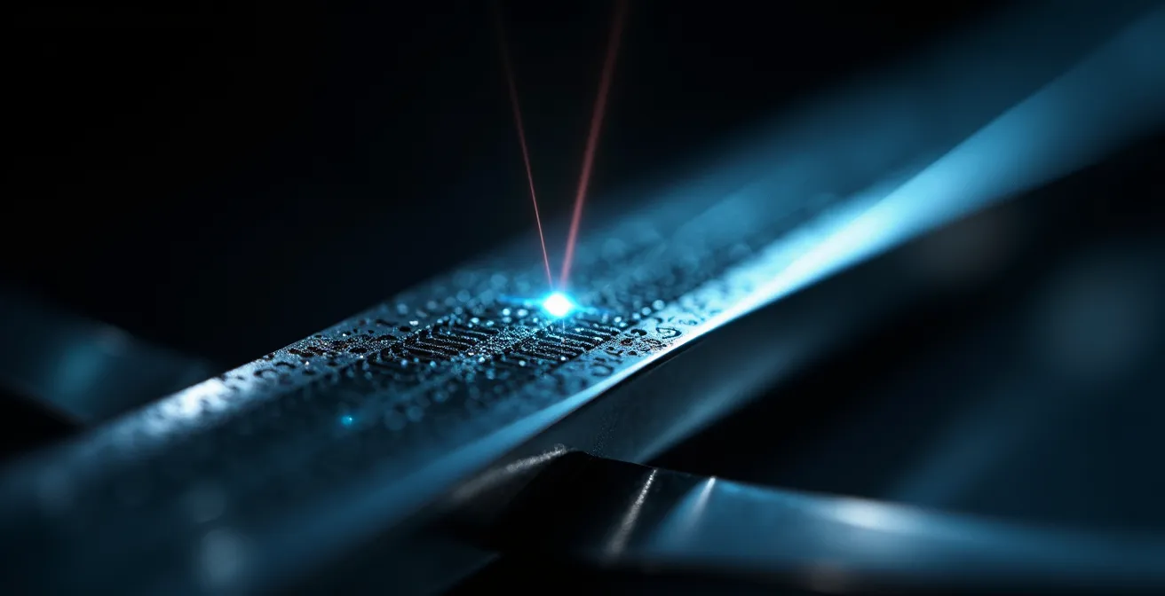 Moderne Lasertechnologie in der ästhetischen Medizin visualisiert