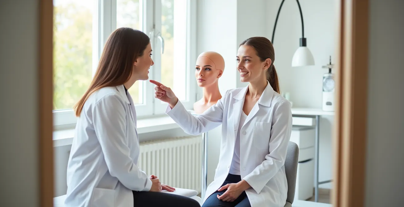 Strategische Ankerpunkte für ein Liquid Facelift mit Hyaluronsäure im Gesicht.